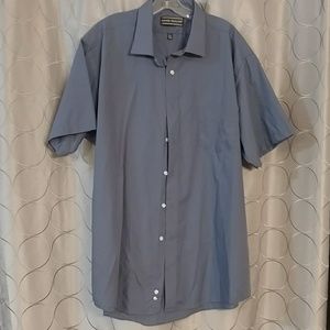 David taylor short sleeve dress shirt 18 (xxl)